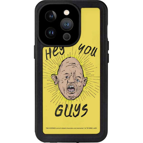 Warner Bros The Goonies (1985) Hey You Guys iPhone 15 Pro Waterproof Case
